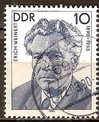Las personalidades socialistas.Erich Weinert 1890-1953(DDR).