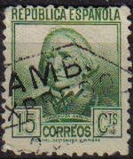 ESPAÑA 1933 683 º Personajes Concepcion Arenal 15c Republica Española