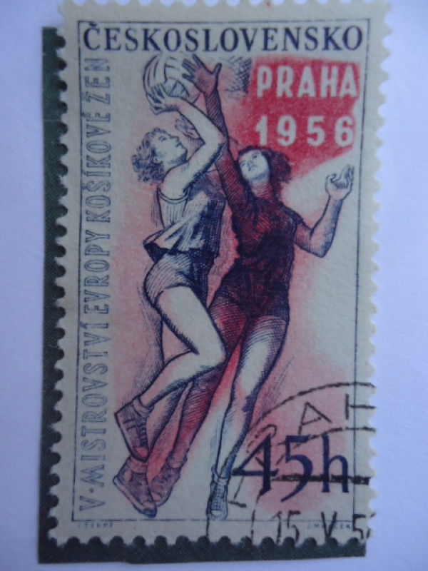 V Mistrovství Evropy Kosikové Zen - Praha 1956.,