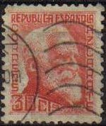 España 1935 686 Sello º Personajes Gumersindo de Azcarate 30c Republica Española