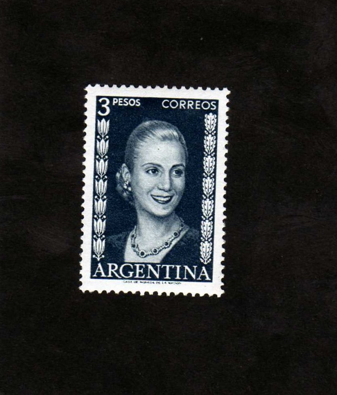 efigie de Eva peron