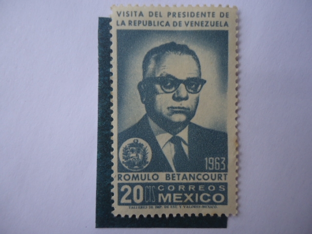 Visita del Presidente de Venezuela Romulo Betancurt 1963.