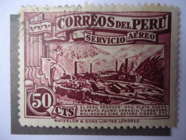Correos del Perú-Servicio Aéreo.