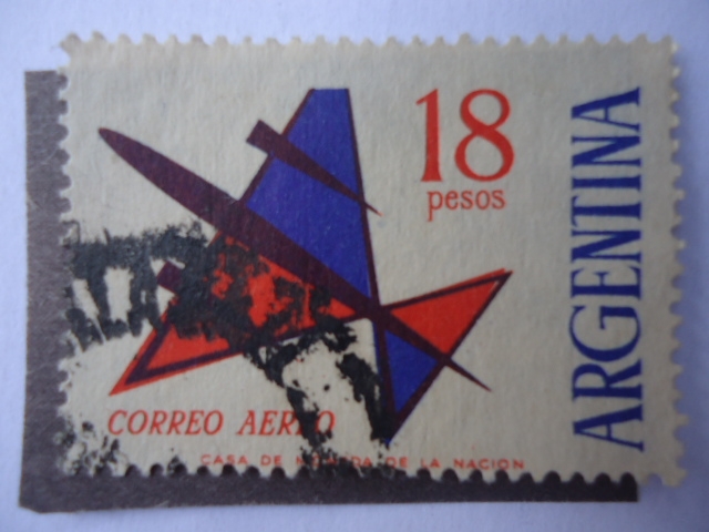 Correo Aéreo-Avión Electrostático Sobrecargado