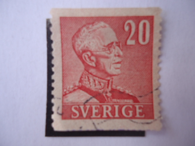 Gustavo V. de Suecia. 1939