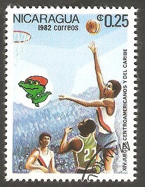 1197 - XIV Juegos Centroamericanos y del Caribe, baloncesto