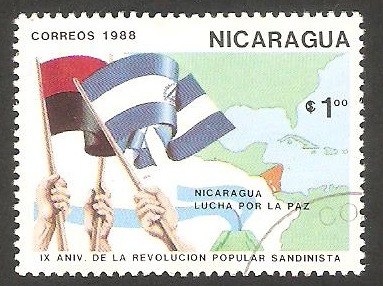 IX Anivº de la revolución popular sandinista