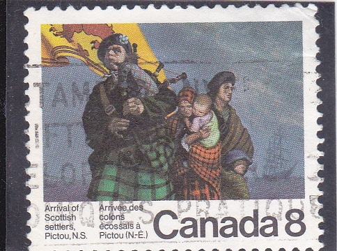 llegada de los colonos escoceses a Pictou