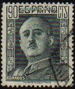 ESPAÑA 1949 1060 Sello General Franco Stamp Usado