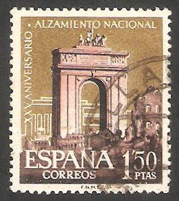 1356 - XXV Anivº del Alzamiento Nacional, Arco de Triunfo