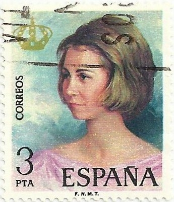 (64). SERIE JUAN CARLOS Y SOFIA. REINA SOFIA. EDIFIL 2303