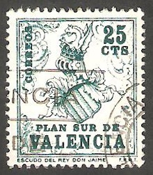  1 -  Plan Sur de Valencia, Escudo del Rey D. Jaime
