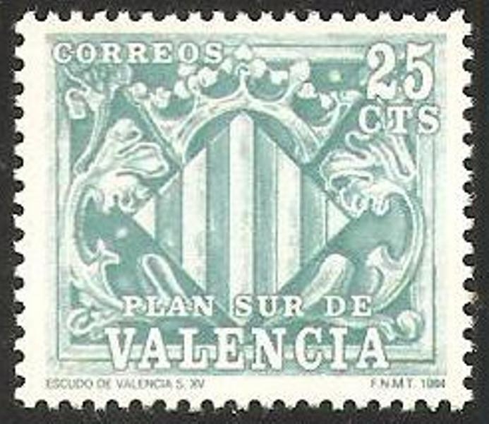 11 - Plan Sur de Valencia, Escudo de Valencia