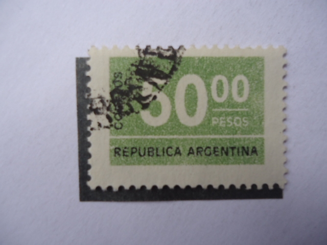 Cifras-Cincuenta pesos-República Argentina.