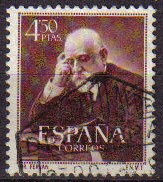 ESPAÑA 1953 1120 Sello Doctor Jaime Ferrán y Clúa Usado