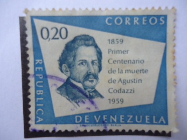 Agustín Codazzi, 1859-1959 - Primer Centenario de su Muerte.