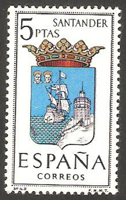 1636 - Escudo de la capital de provincia de Santander