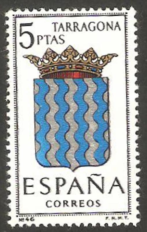 1640 - Escudo de la capital de provincia de Tarragona