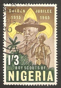 168 - 50 anivº del escutismo en Nigeria, Lord Baden Powell