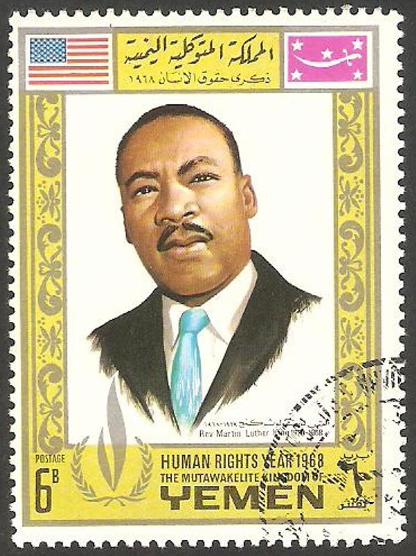 261 - Año de los derechos del hombre, Martin Luther King