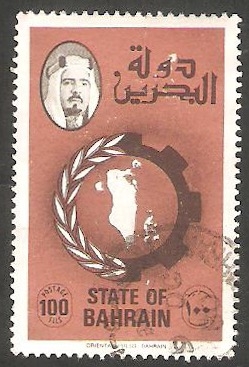254 - Mapa de Bahrein