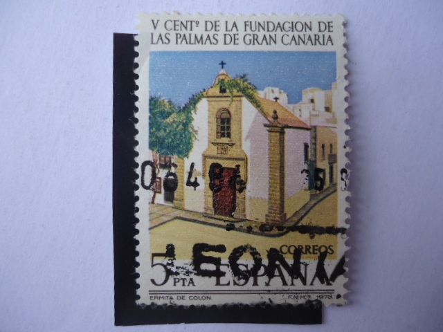 Ed:2478 - Ermita de Colón. V Cent. de la Fundación de las Palmas de Gran Canaria.