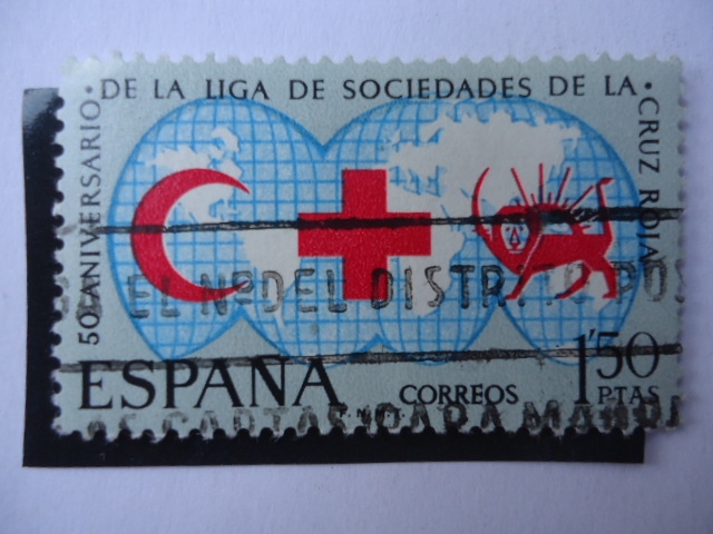 Ed: 1969 - 50 Aniversario de la Liga de Sociedades de la Cruz Roja.