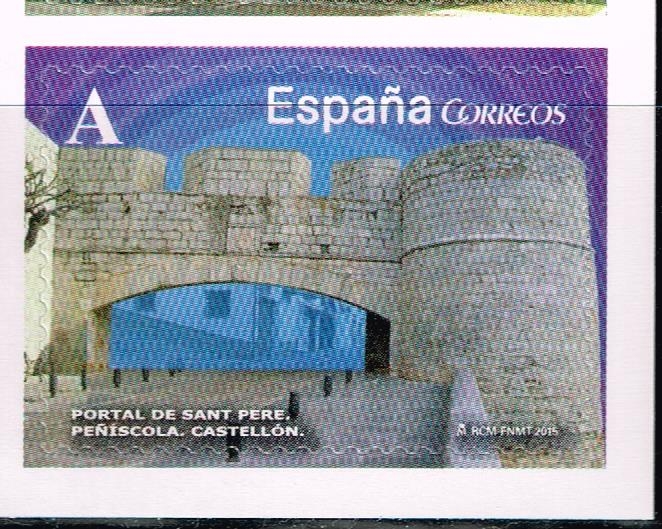Edifil  4927  Arcos y Puertas monumentales.  Portal de Sant Pere. Peñíscola, Castellón