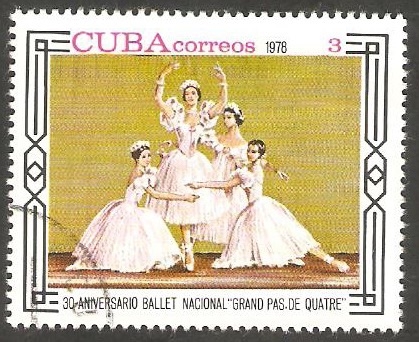 30 Anivº Ballet Nacional Grand Pas De Quatre