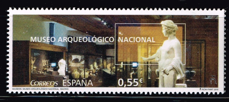 Edifil  4953  Museos.  Museo Arqueológico Nacional. Madrid.