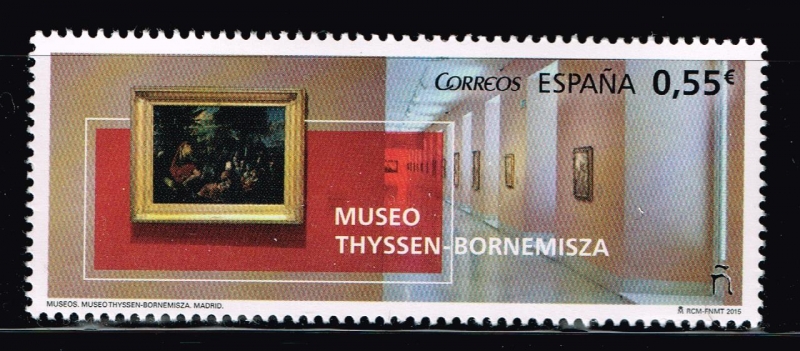 Edifil  4955  Museos.  Museo Thyssen - Bornemisza.