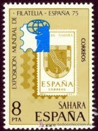 Sahara Edifil 319 (1) Exposicion Mundial de Filatelia