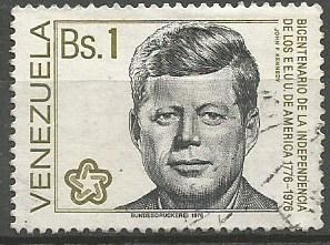 BICENTENARIO  DE  LA  INDEPENDENCIA  DE  LOS  ESTADOS  UNIDOS  DE  NORTE  AMÈRICA.  J. F. KENNEDY.