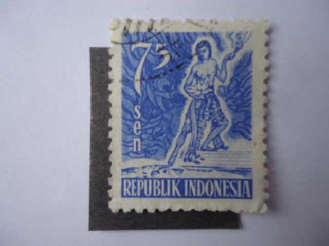 Serie Ordinaria-Indonesia 1953.