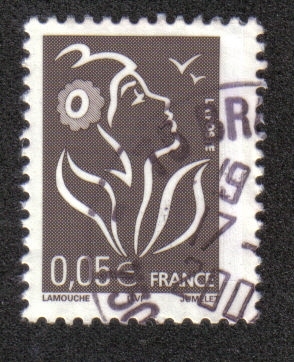 La quinta república sobre sello - Marianne de Lamouche
