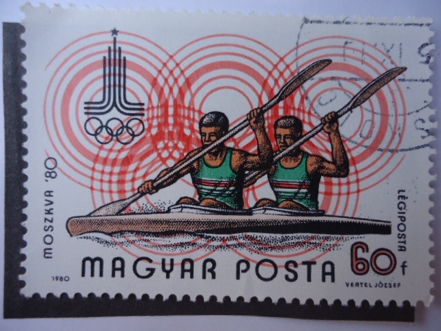 Moszkva 80 - Magyar Posta.