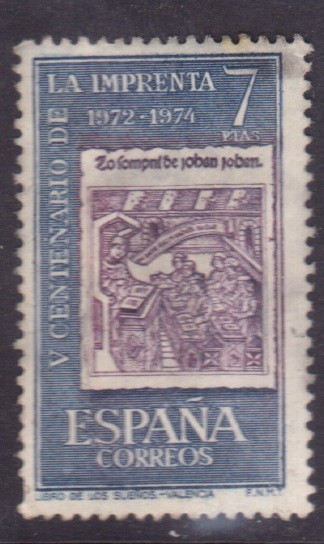 V cent. de la Imprenta