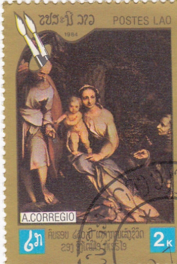 pintura de  A.Corregio