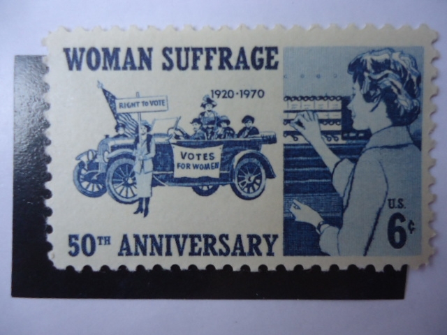 Woman Sufrage-50Th Anniversary-1920-1970