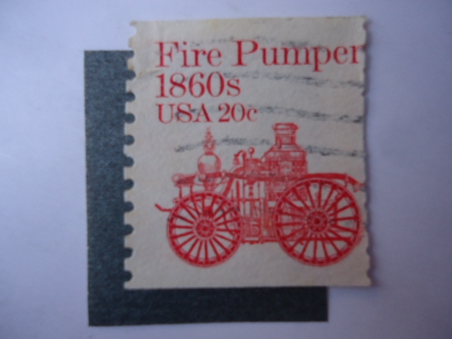 Fire Pumper 1860s - S/1908.