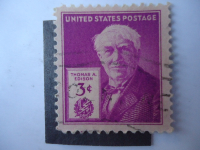 Thomas A. Edison 1847-1931.(Inventor)