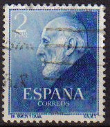 España 1952 1119 Sello º Doctor Santiago Ramón y Cajal 2p