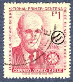 Centenario del nacimiento de Paul Harris (1868-1947)