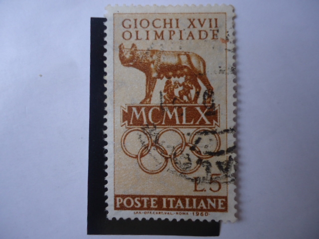 Giochi XVII Olimpiade 1960 - Loba de Roma- Juegos Olímpicos de Invierno 1960-Roma