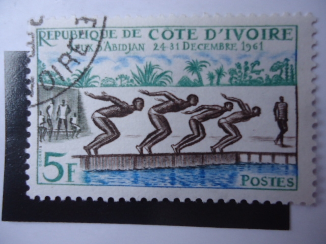 Abiajan -Costa de Marfil-Francia. Yv 201.