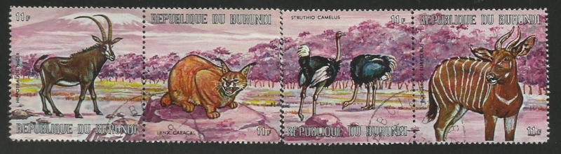 Animales africanos (726-729)