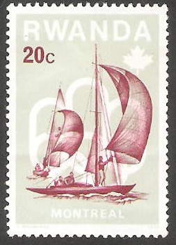 713 - Olimpiadas de Montreal, competición de vela