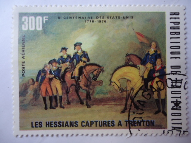 Les Hessians Captures A Trenton - Bi-Centenaire Des Etats-Unis 1776-1976.