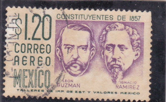 constituyentes-León Guzman y Ignacio Ramirez
