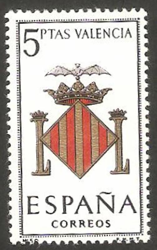 1697 -  Escudo de Valencia